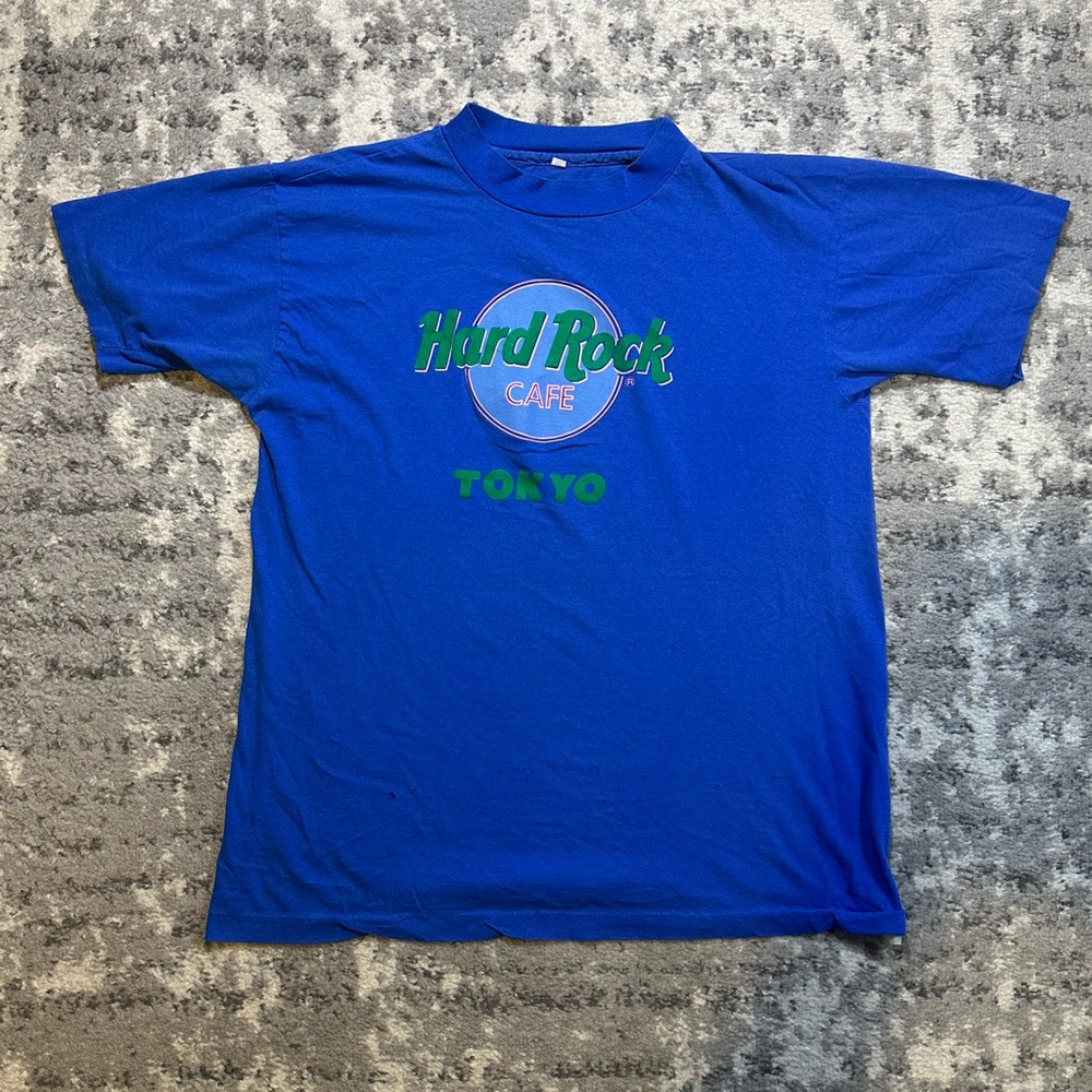 RARE Vintage 80s Hard Rock Cafe Tokyo, Japan Single Stitch Tee